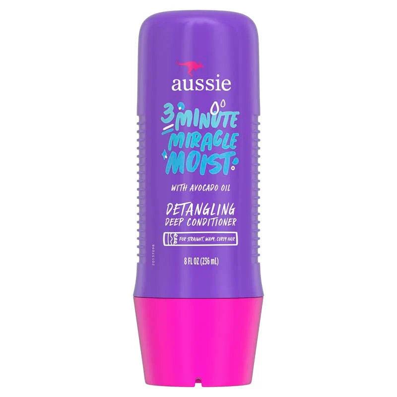 Aussie 3 Minute Miracle Moist Deep Conditioner, 8 oz - The Curl Lounge