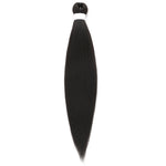 Single Pack Pre-Stretched Braiding Hair 26 Inch for Braids – Soft Yaki Texture, Hot Water Setting Synthetic Hair Extensions