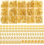 210 pcs Gold Cuff Locs Braids Hair Accessories Ornaments Jewelry - The Curl Lounge