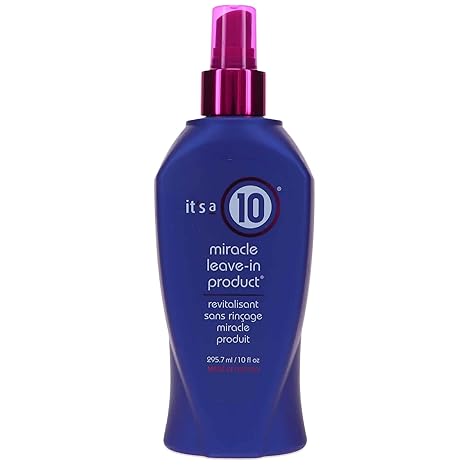 It's a 10 Haircare Miracle Leave-In product 10oz