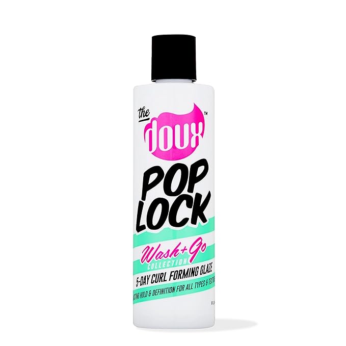 The Doux Pop Lock Wash & Go Curl Foaming Glaze 8oz