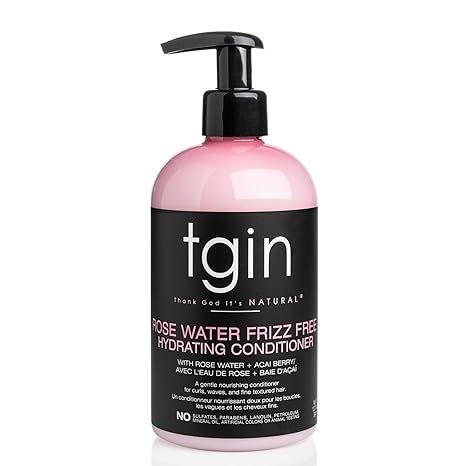TGIN Rose Water Frizz-Free Hydrating Conditioner 13oz