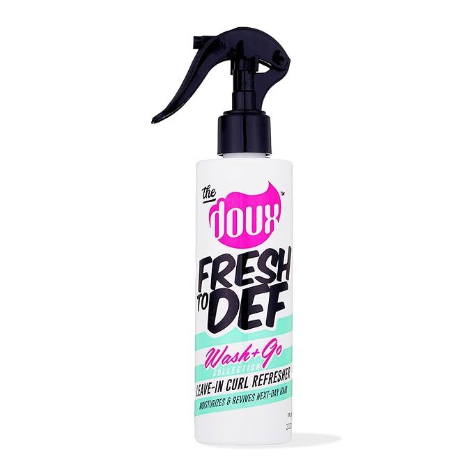 The Doux Fresh to Def Wash & Go Leave-In Curl Refresher 8oz