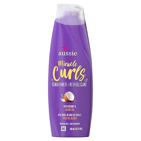 Aussie Miracle Curls with Coconut Oil Conditioner 12.1oz