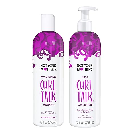 Not Your Mother's Curl Talk Shampoo and Conditioner 2-Pack 12oz