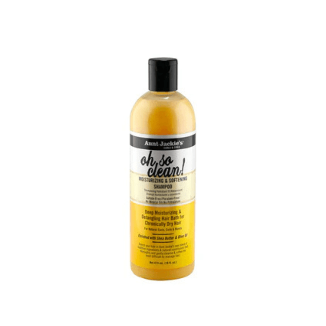 Aunt Jackie's Oh So Clean Deep Moisturizing and Softening Hair Shampoo 12oz - The Curl Lounge