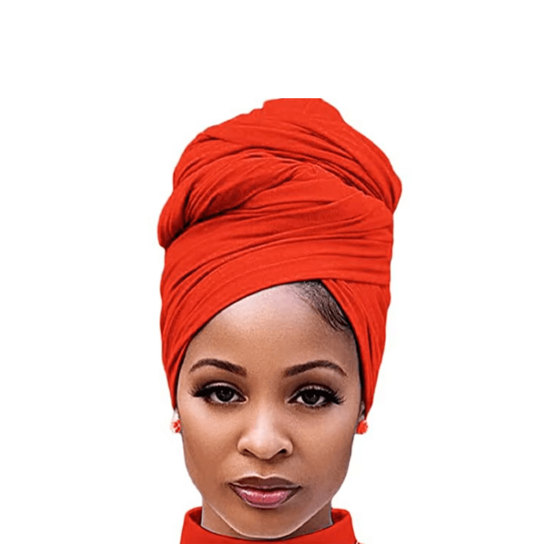 Hair Scarf Head Turban Hijab Fashion Headdress African Wrap - The Curl Lounge