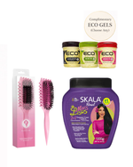 Bounce Curl Define EdgeLift Brush Skala Mais Lisos Definition Bundle + A Complimentary Eco Styling Gel