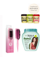 Bounce Curl Define EdgeLift Brush Skala Babosa Definition Bundle + A Complimentary Eco Styling Gel