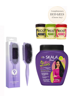 Bounce Curl Volume EdgeLift Brush Skala Mais Lisos Volume Bundle + A Complimentary Eco Styling Gel