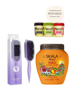 Bounce Curl Volume EdgeLift Brush Skala Manga Volume Bundle + A Complimentary Eco Styling Gel