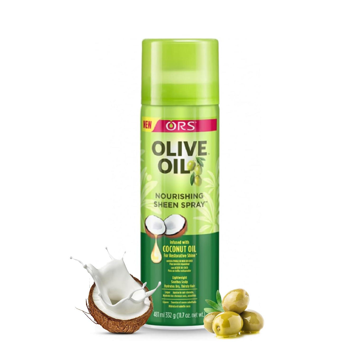 Ors Olive Oil Nourishing Sheen Spray 11.7 oz. - The Curl Lounge