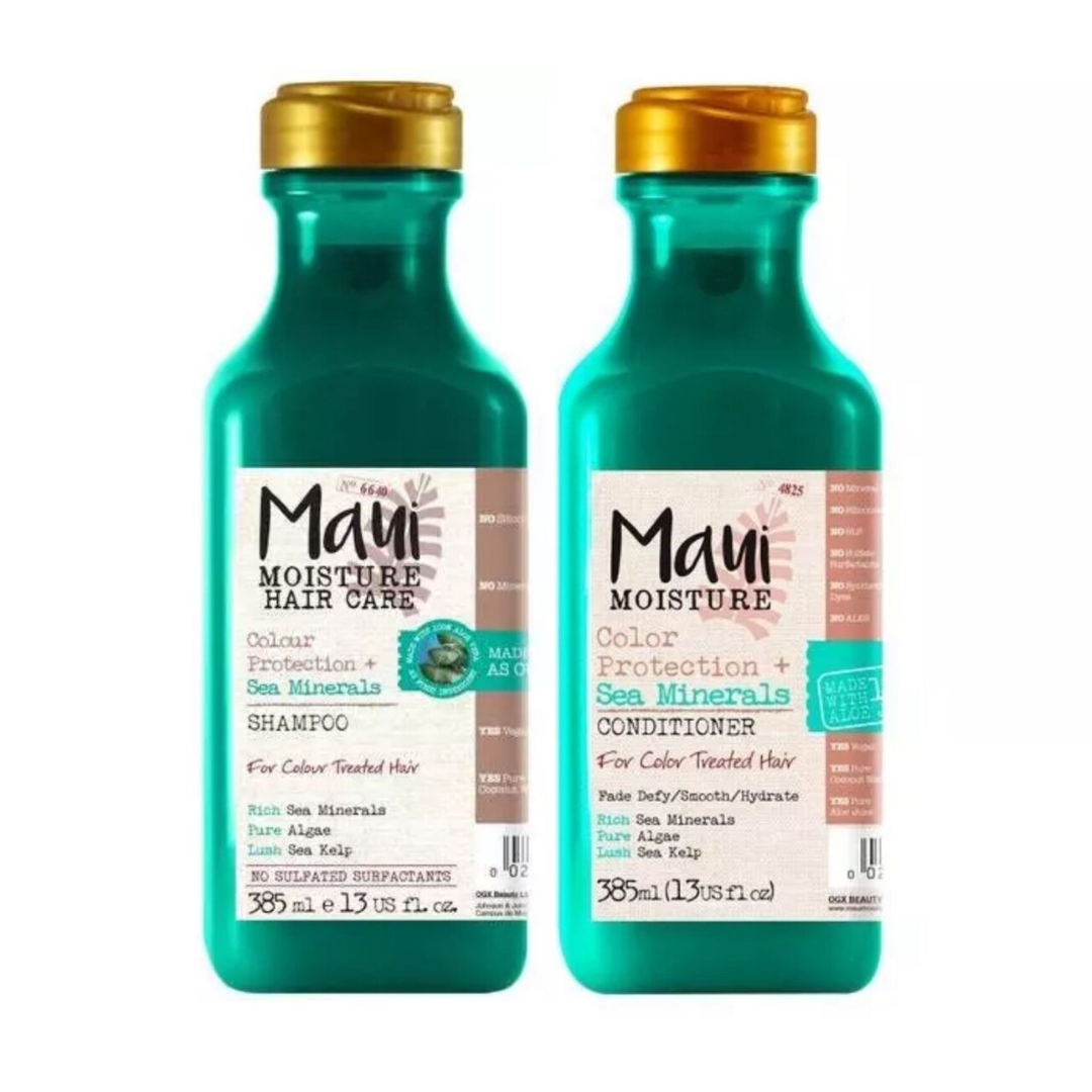 Maui Moisture Color Protection + Sea Minerals Shampoo and Conditioner 13oz