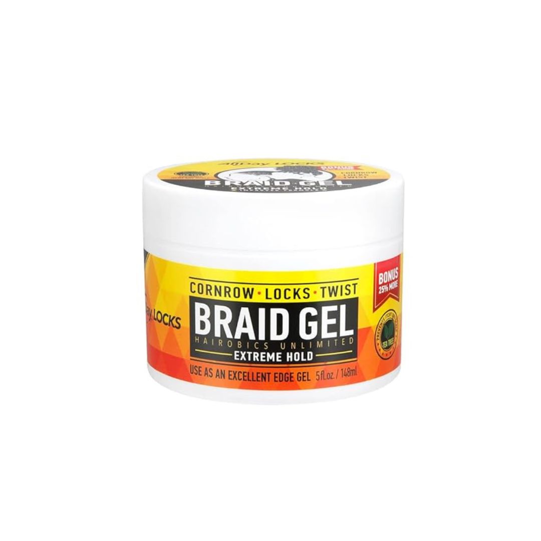 AllDay Locks Braid Gel 5oz