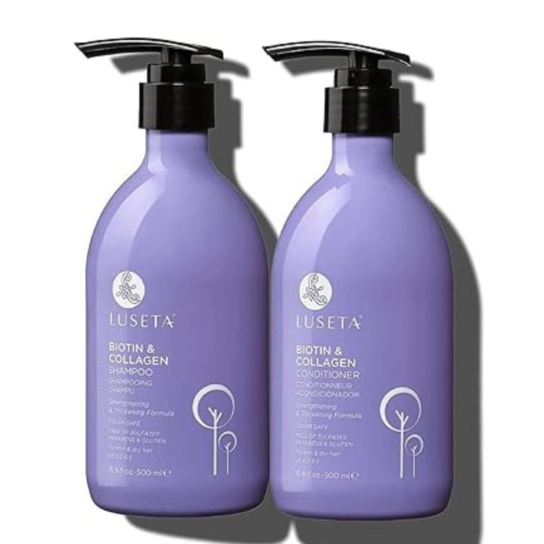 Luseta Biotin and Collagen Shampoo and Conditioner 16.9oz
