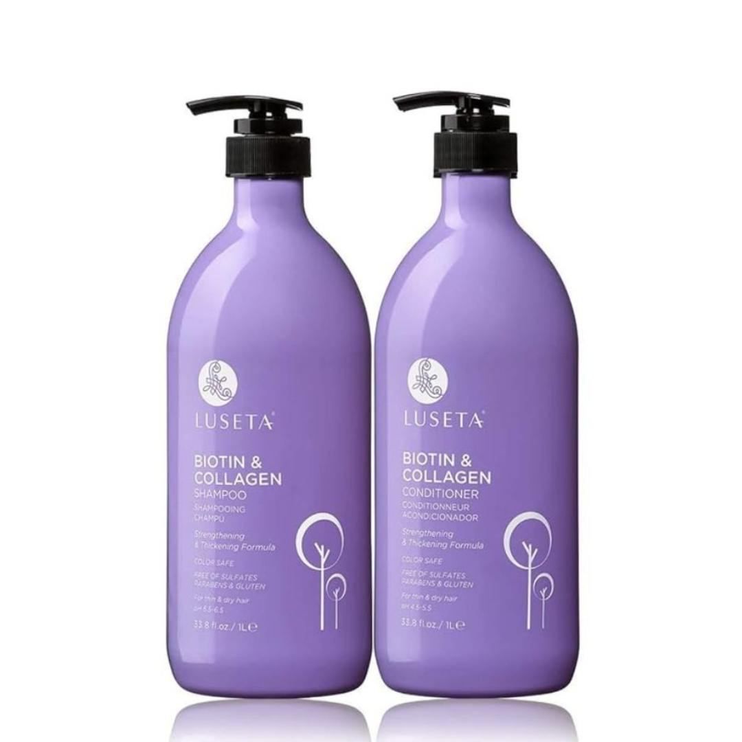 Luseta Biotin and Collagen Shampoo and Conditioner 33.8oz