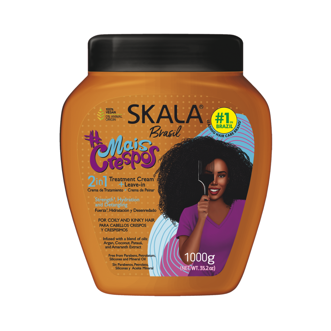 Skala Super Curly Hair Treatment Conditioning Cream 35.2oz