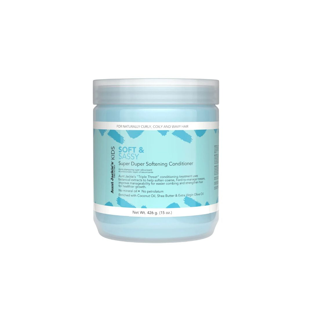 Aunt Jackie's Kids Soft and Sassy Super Duper Hair Softening Conditioner 15oz