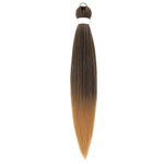 Single Pack Pre-Stretched Ombre Braiding Hair 26 Inch – Soft Yaki Texture, Hot Water Setting Synthetic Hair Extensions