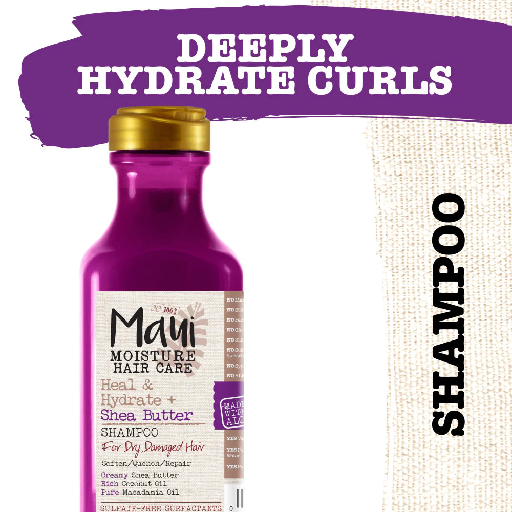 Maui Moisture Heal & Hydrate + Shea Butter Shampoo and Conditioner 13oz