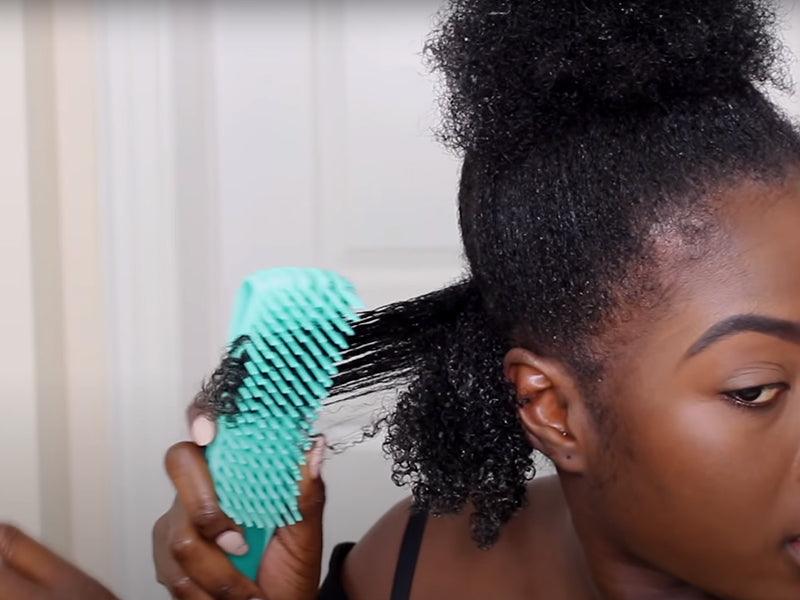 Detangling Hair Brush for Curly Kinky Straight Hair - The Curl Lounge