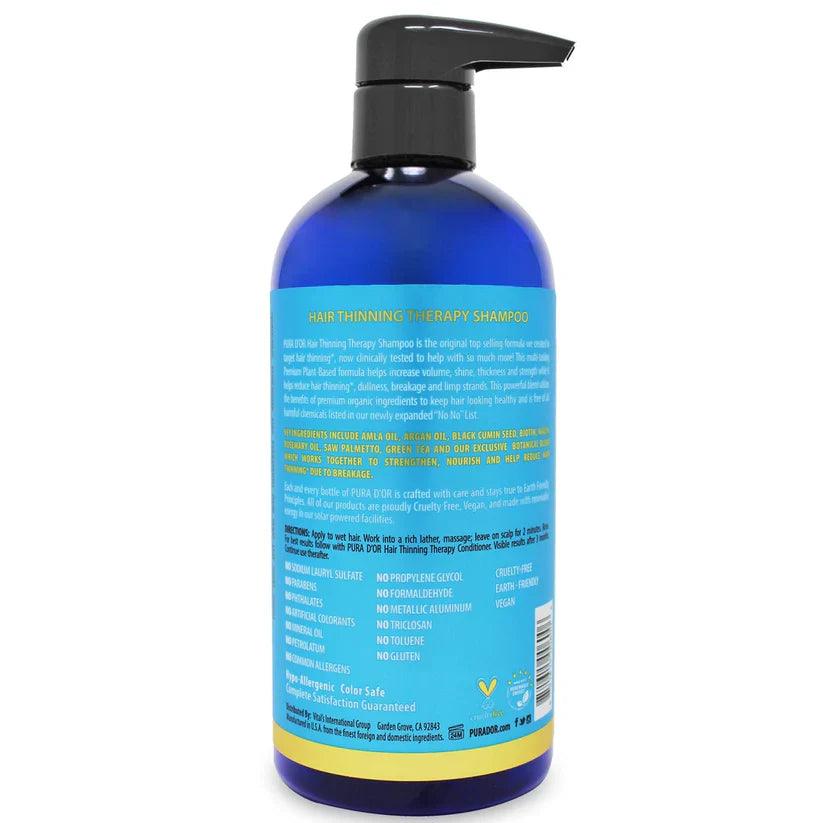 PURA D'OR Hair Thinning Therapy Biotin Shampoo - The Curl Lounge