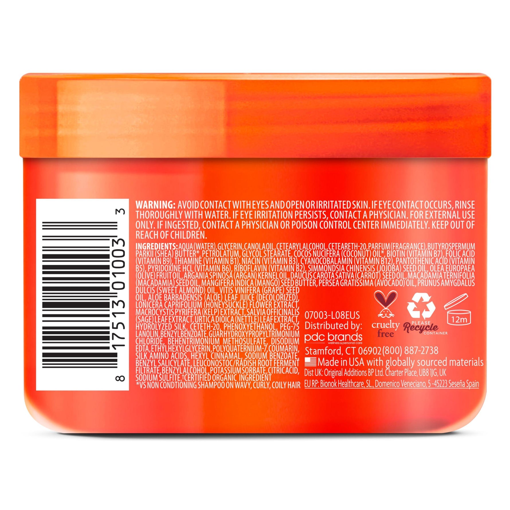 Cantu Coconut Curling Cream with Shea Butter for Natural Hair, 12 oz - The Curl Lounge