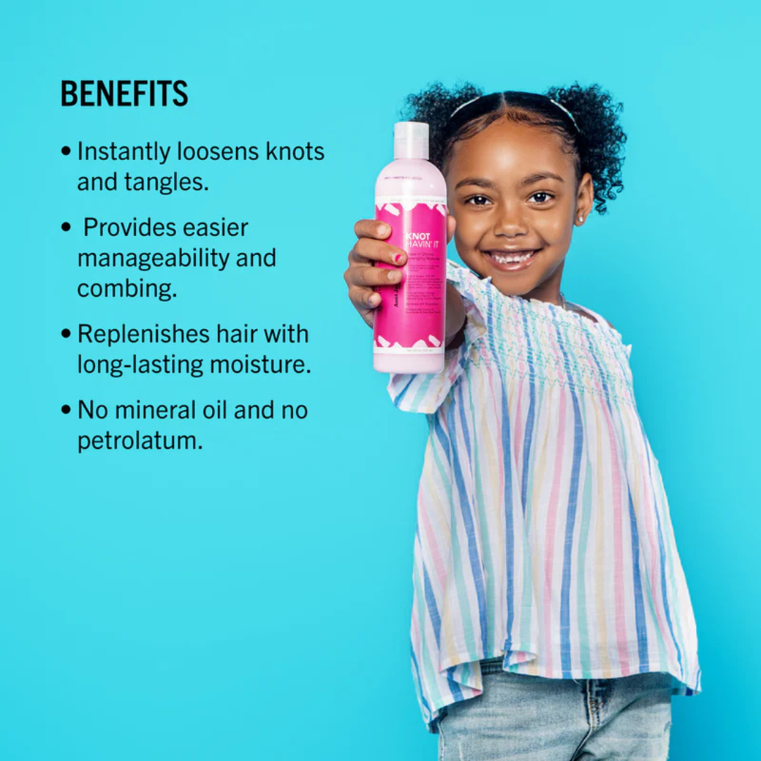 Aunt Jackie's Kids Knot Havin' It Leave-In Ultimate Detangling Hair Moisturizer 12oz