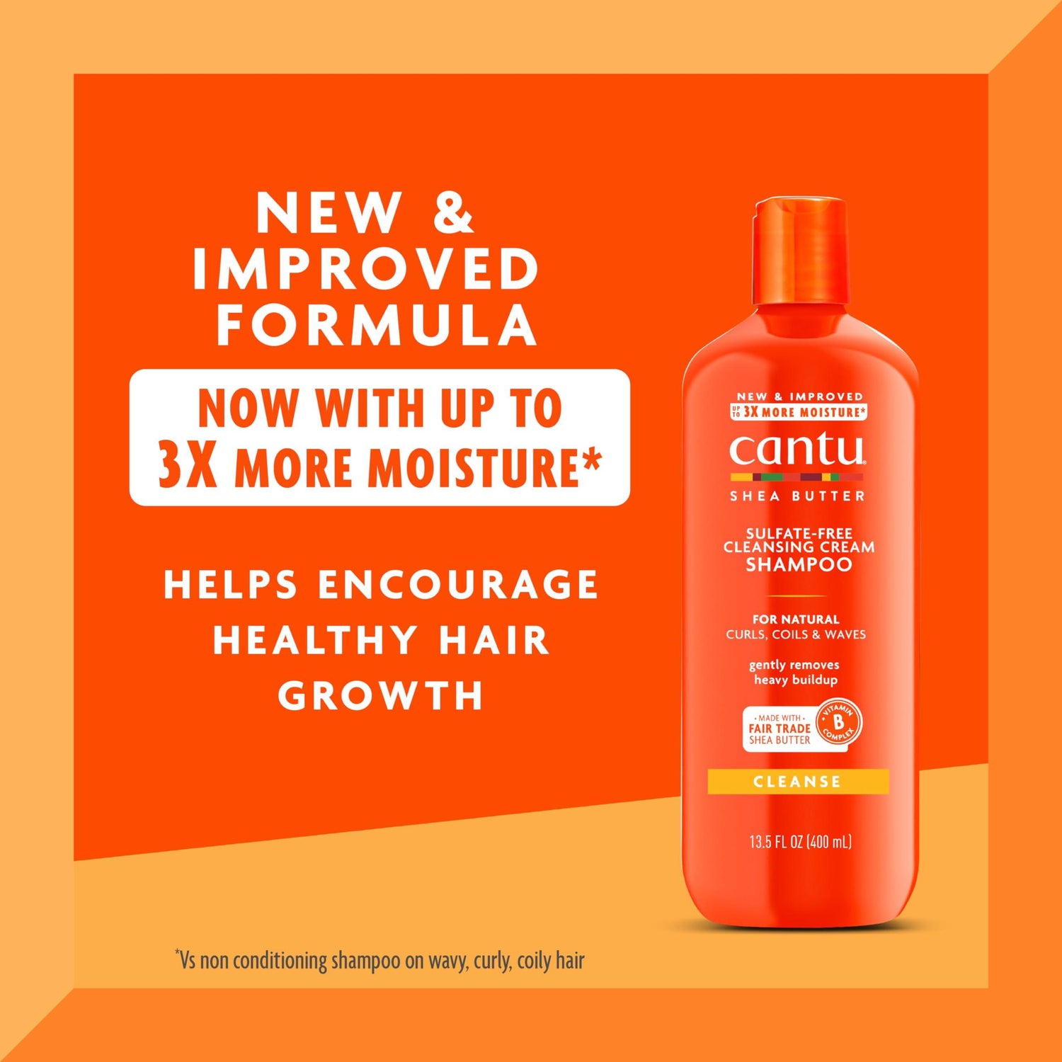 Cantu Sulfate-Free Cleansing Cream Shampoo, 13.5oz - The Curl Lounge