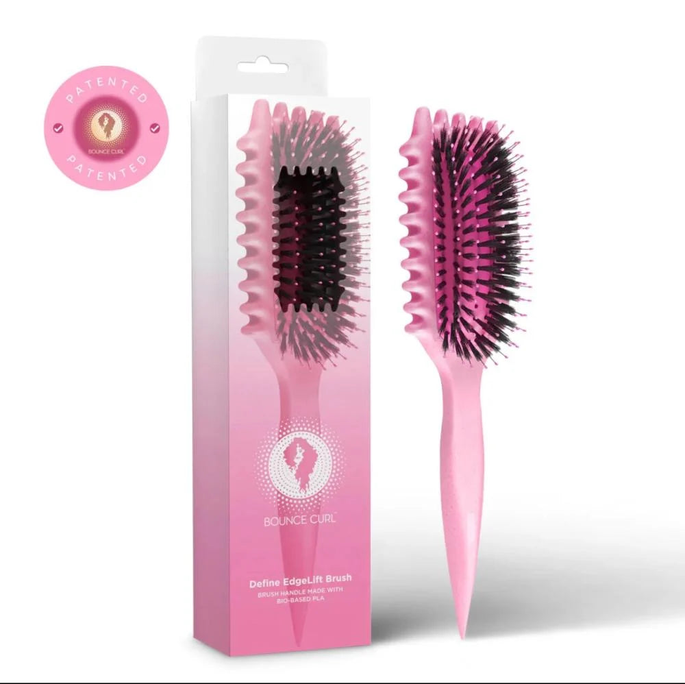 Bounce Curl Define EdgeLift Brush – Pink