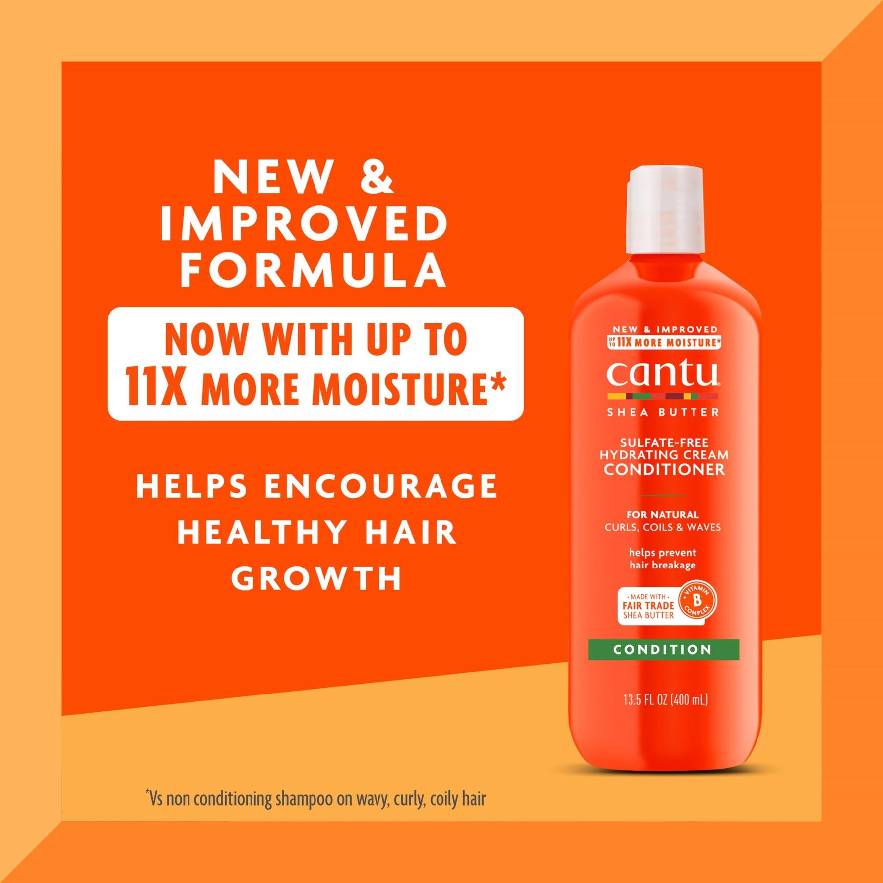 Cantu Natural Hair Conditioner Hydrating (Sulfate-Free)13.5oz - The Curl Lounge