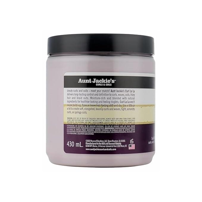 Aunt Jackie's Curl La La Defining Custard 15 oz - The Curl Lounge