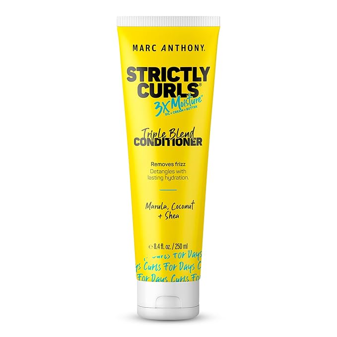Marc Anthony Strictly Curls 3x Moisture Triple Blend Conditioner 8.45oz