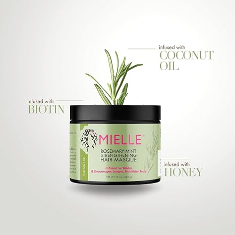 Mielle Rosemary Mint Strengthening Hair Masque 12oz