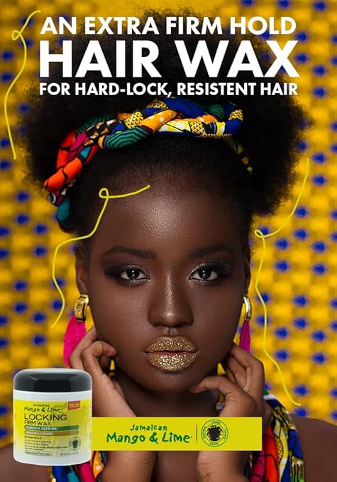 Jamaican Mango & Lime Locking Firm Hair Wax 6oz