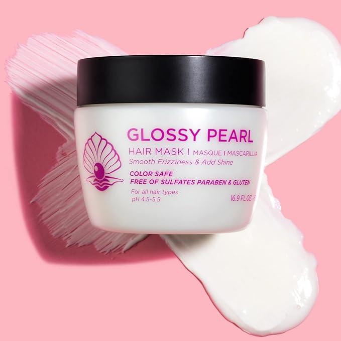 Luseta Glossy Pearl Hair Mask, Smoothing and Hydrating Hair Treatment Deep Conditioner for Damaged and Frizzy Hair - 16.9 Oz - The Curl Lounge