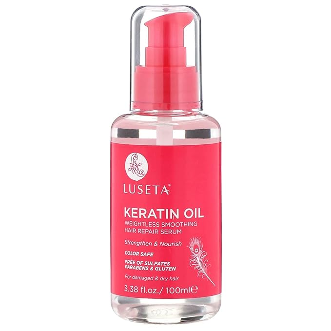 Luseta Keratin Hair Oil Serum 3.38oz