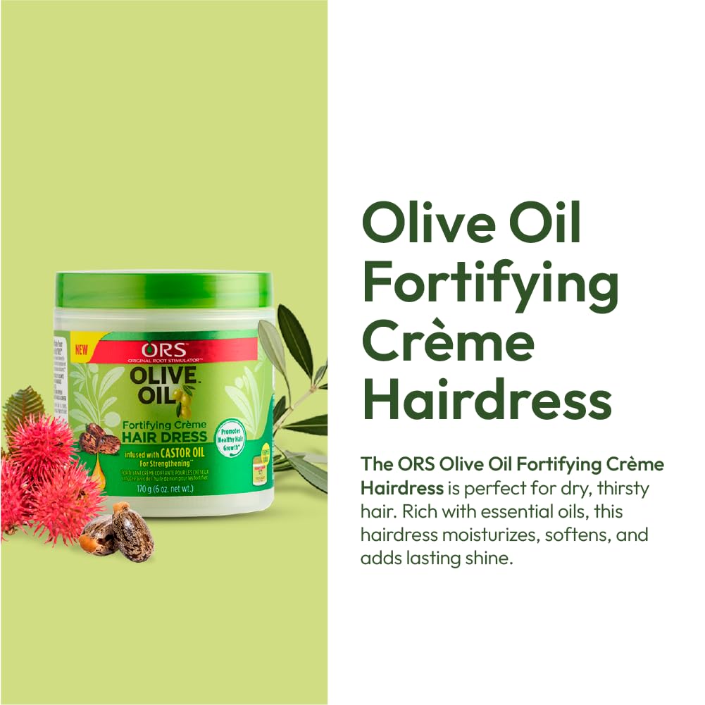 ORS Olive Oil Fortifying Cream Hair Dress 6oz
