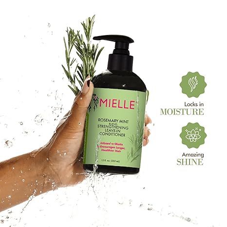Mielle Rosemary Mint Strengthening Leave-In Conditioner 12oz