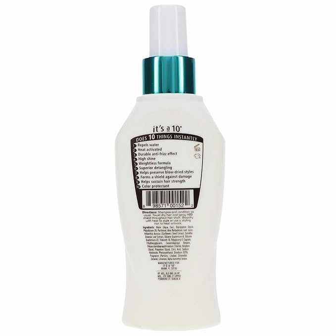It's a 10 Miracle Blow Dry H2O Shield 6oz