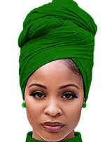 Hair Scarf Head Turban Hijab Fashion Headdress African Wrap - The Curl Lounge