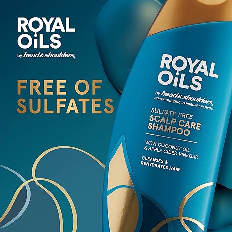 Head & Shoulders Royal Oils Sulfate Free Scalp Care Shampoo 12.8oz
