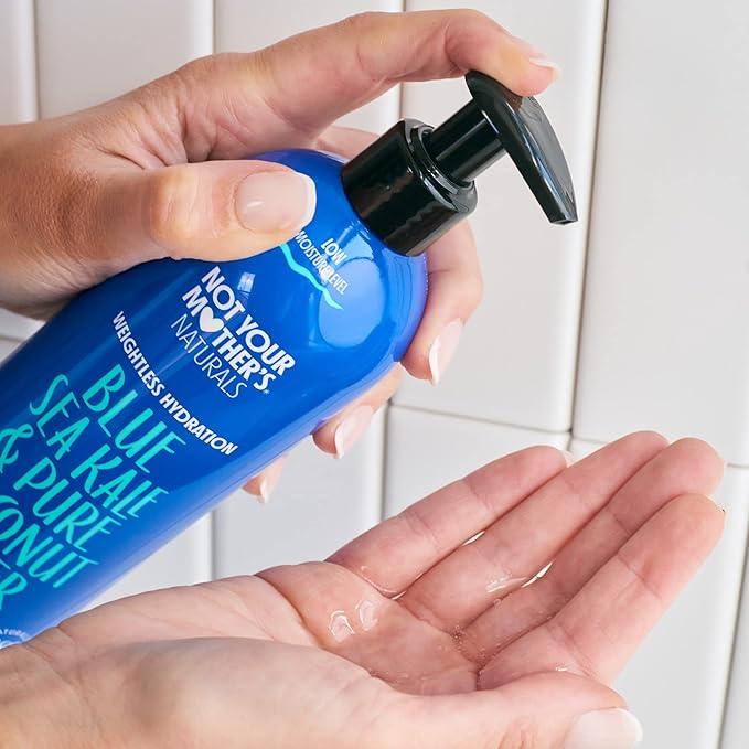 Not Your Mother's Naturals Weightless Hydration Shampoo & Conditioner - 15.2 fl oz - Sulfate-Free Hair Products - Coconut Water & Blue Sea Kale - The Curl Lounge