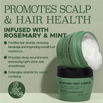 Luseta Rosemary Mint Hair Mask for Dry Damaged Hair - 16.9oz - The Curl Lounge
