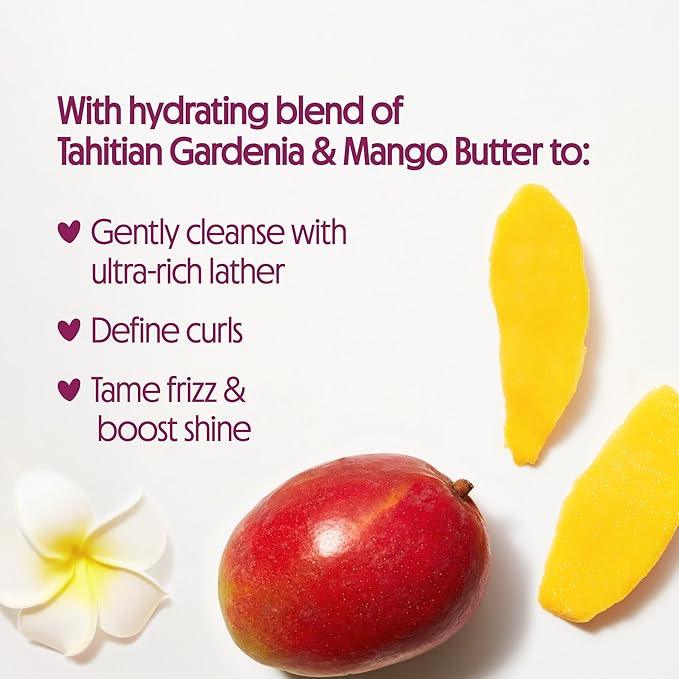 Not Your Mother's Naturals Moisturize & Enhance Curl Definition Shampoo, Conditioner, & Detangler (3-Pack) - Tahitian Gardenia Flower & Mango Butter - The Curl Lounge