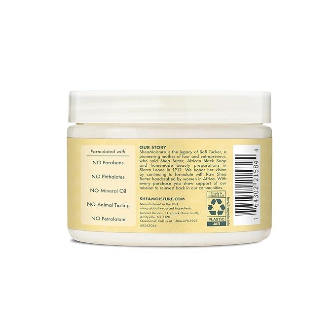 SheaMoisture 100% Pure Jamaican Black Castor Oil Leave In Conditioner For Damaged Hair and To Soften Detangle Hair 11.5oz - The Curl Lounge