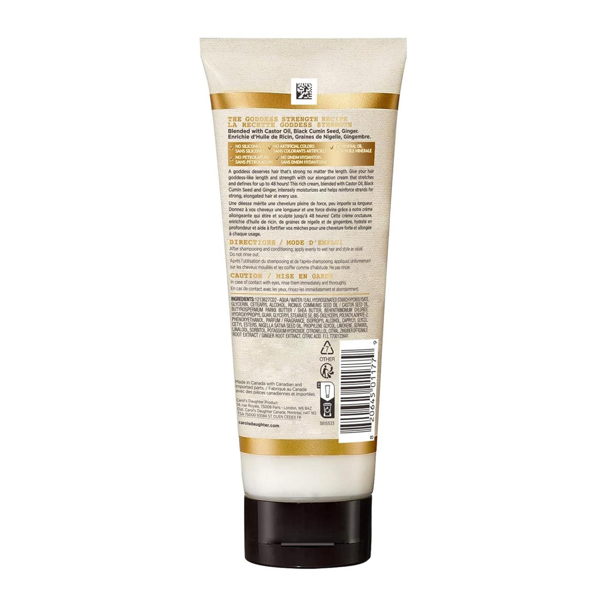 Carol's Daughter Goddess Strength True Stretch Defining Hair Cream, 6.8 Fl Oz - The Curl Lounge