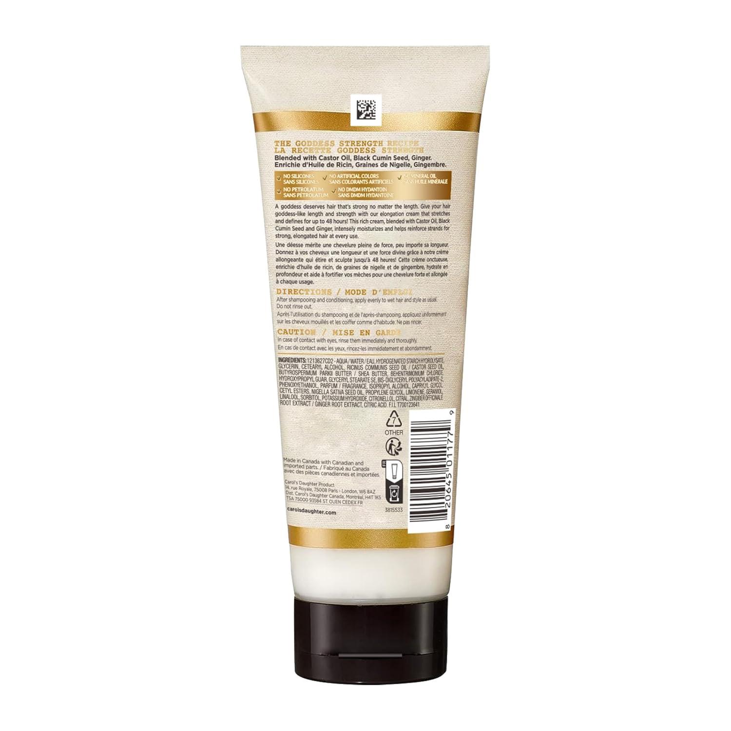 Carol's Daughter Goddess Strength True Stretch Defining Hair Cream, 6.8 Fl Oz - The Curl Lounge