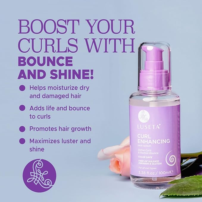 Luseta Curl Enhancing Hair Serum 3.38oz