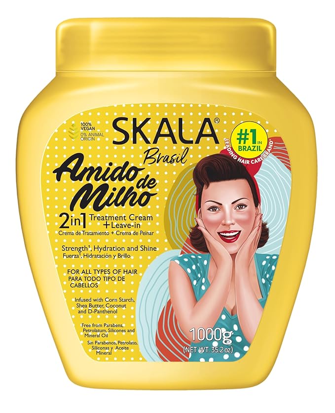 Skala Cornstarch Hair Treatment Conditioning Cream 35.2oz